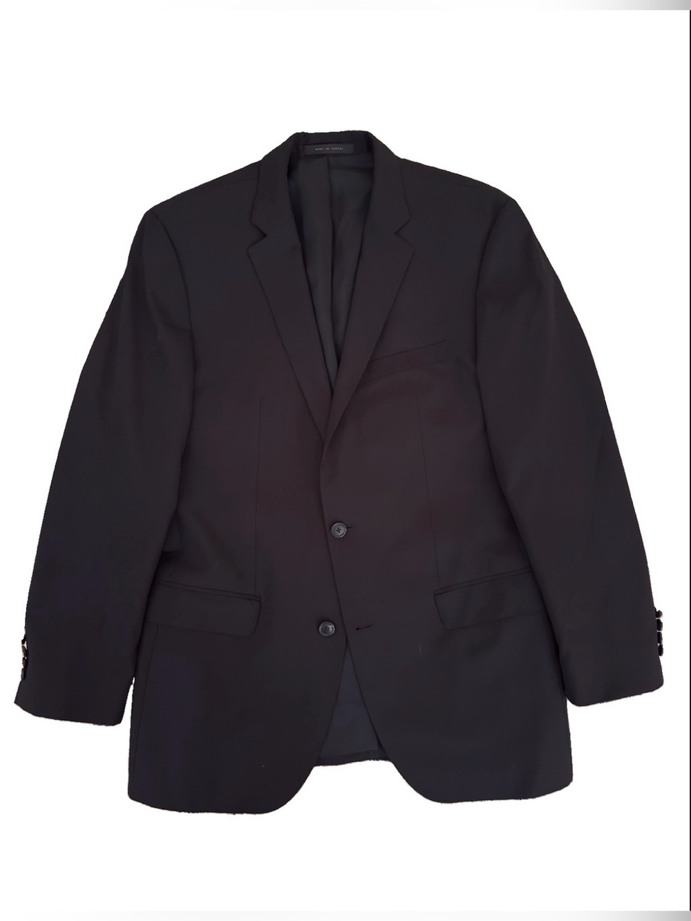 Hugo Boss Blazer 40L Black Guabello BioTech Wool Jacket The Jam Sharp3
